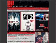 Tablet Screenshot of anagrampictures.ca